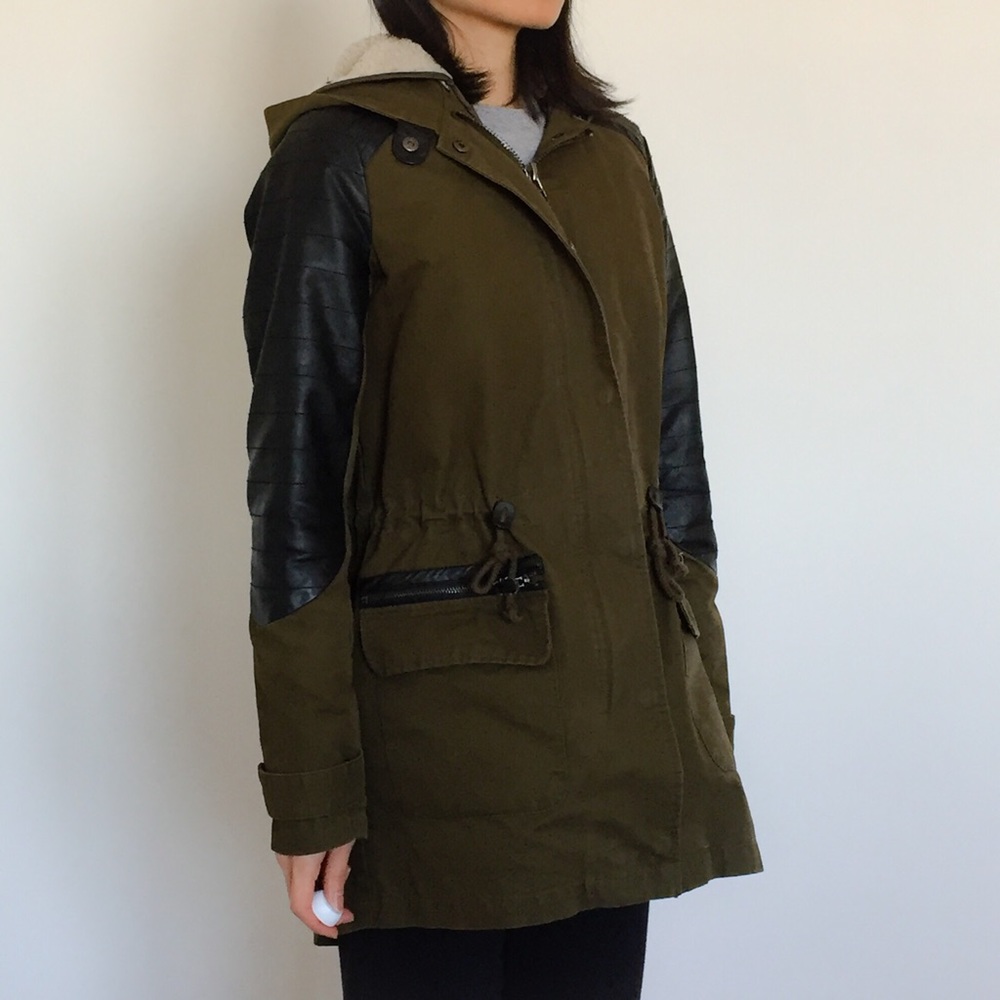 ASOS Parka With Detachable Faux Fur Lining